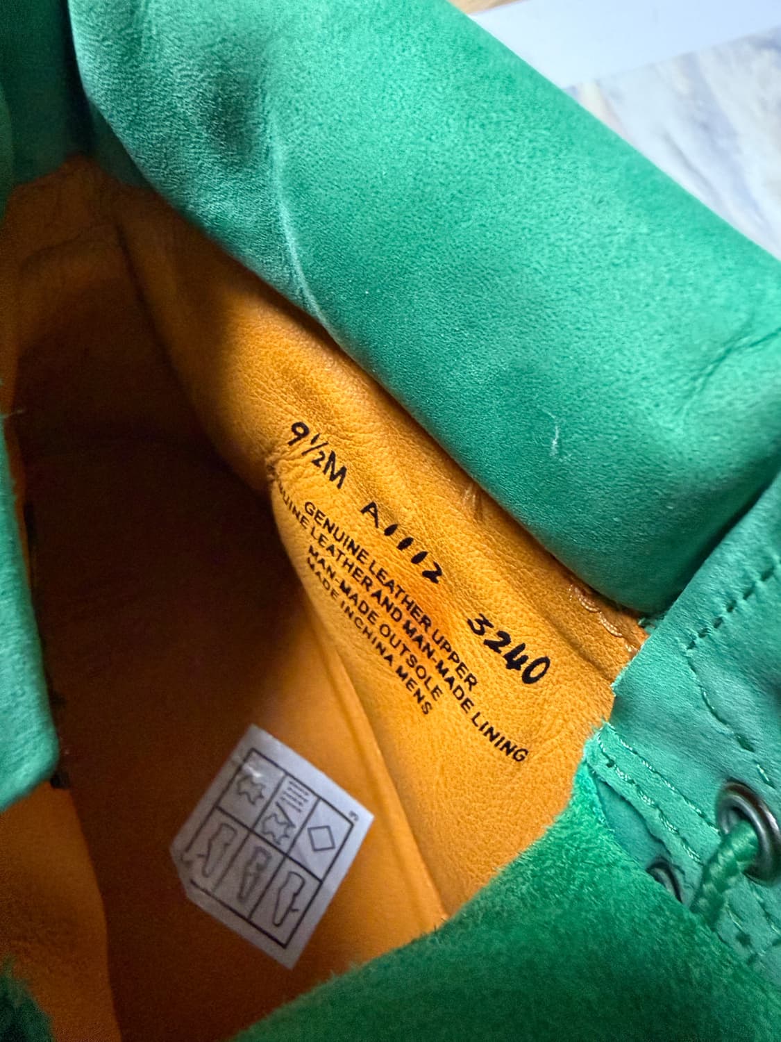 팀버랜드 6인치 부츠 에메랄드 그린 9 1/2( 275) 상품이미지5