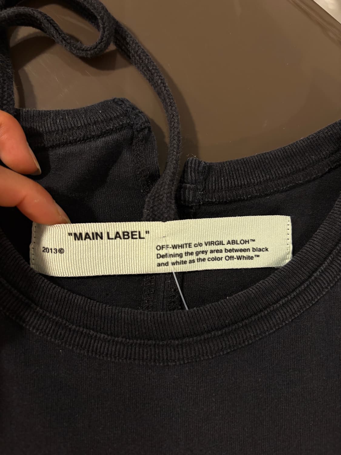 오프화이트 반팔  상품이미지7