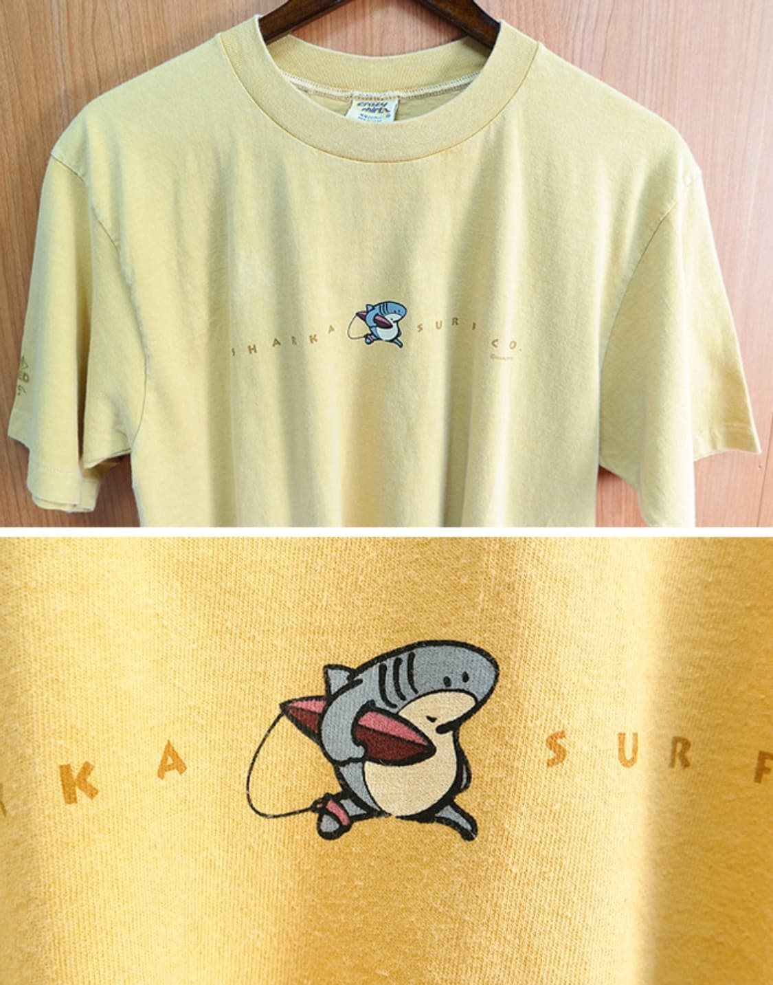 미국산 상어 서피  프린팅 티 새제품 상품이미지3