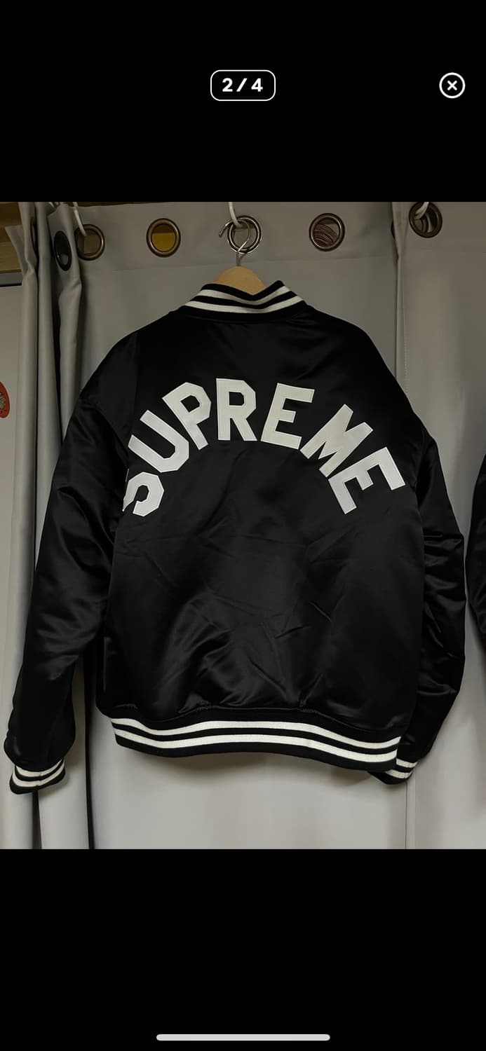 슈프림 미첼 & 네스 사틴 바시티 lx 상품이미지3