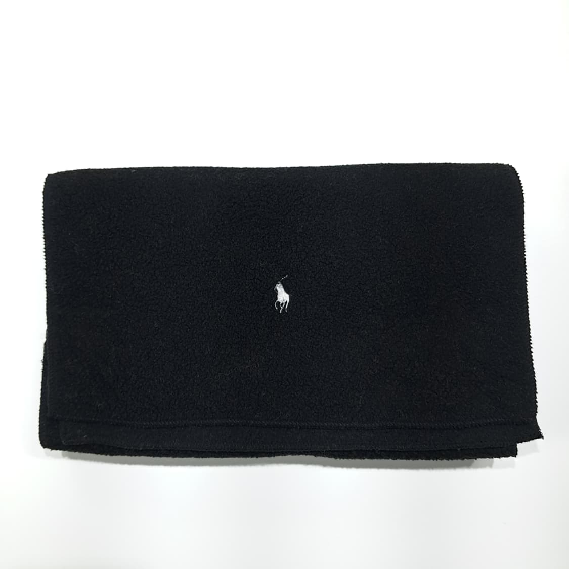 MX610 폴로 90s 후리스 화이트포니 블랙 머플러 목도리 상품이미지7