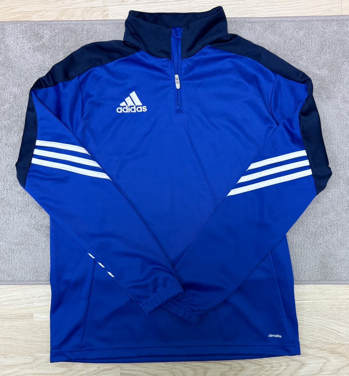 [S급] ⚽️블록코어룩 아디다스 Climalite 트레이닝 상의 블루 M 상품이미지1