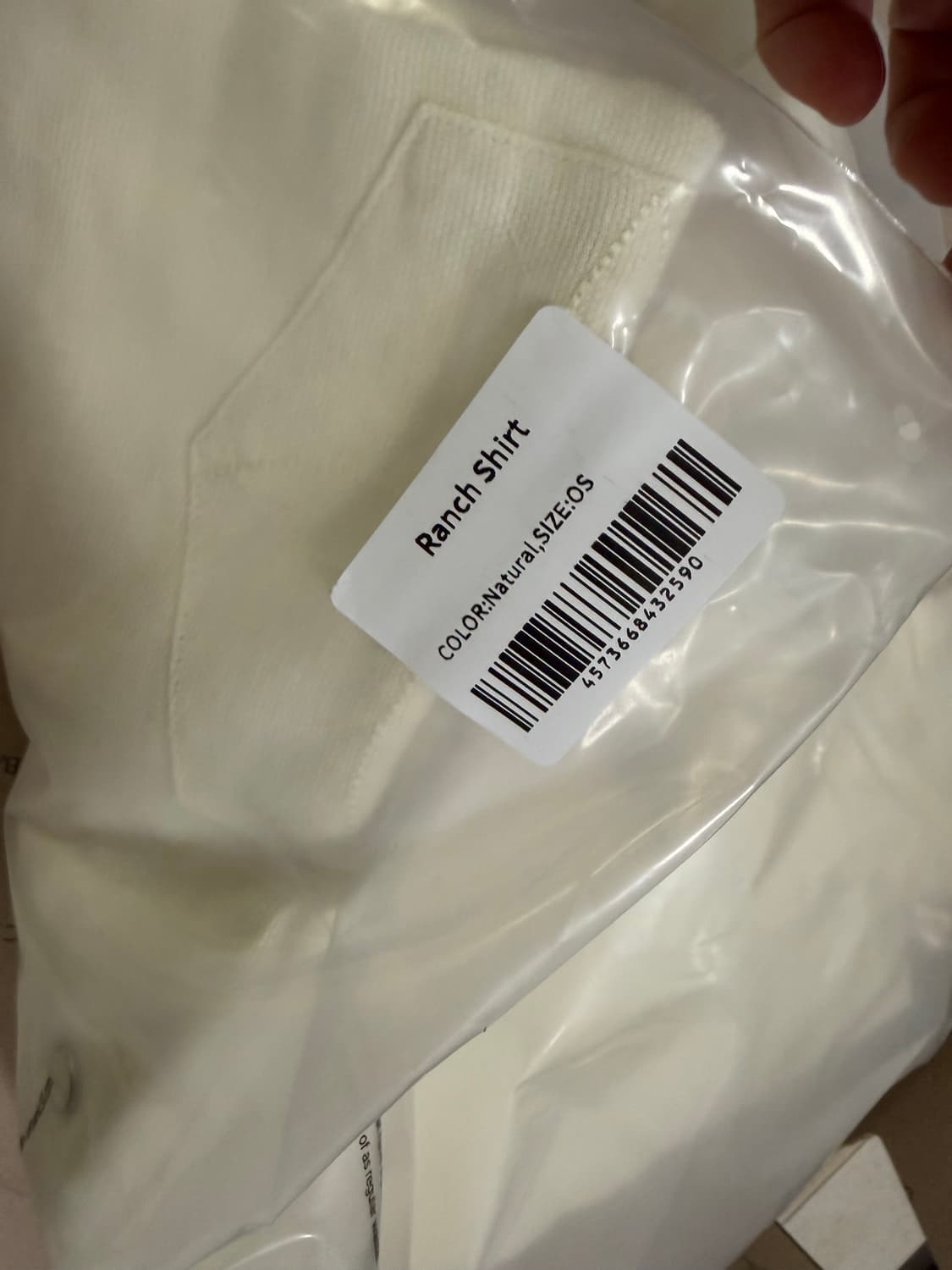 얼바닉30 랜치 셔츠 Ranch Shirt 내추럴 (새제품) URBANI 상품이미지5