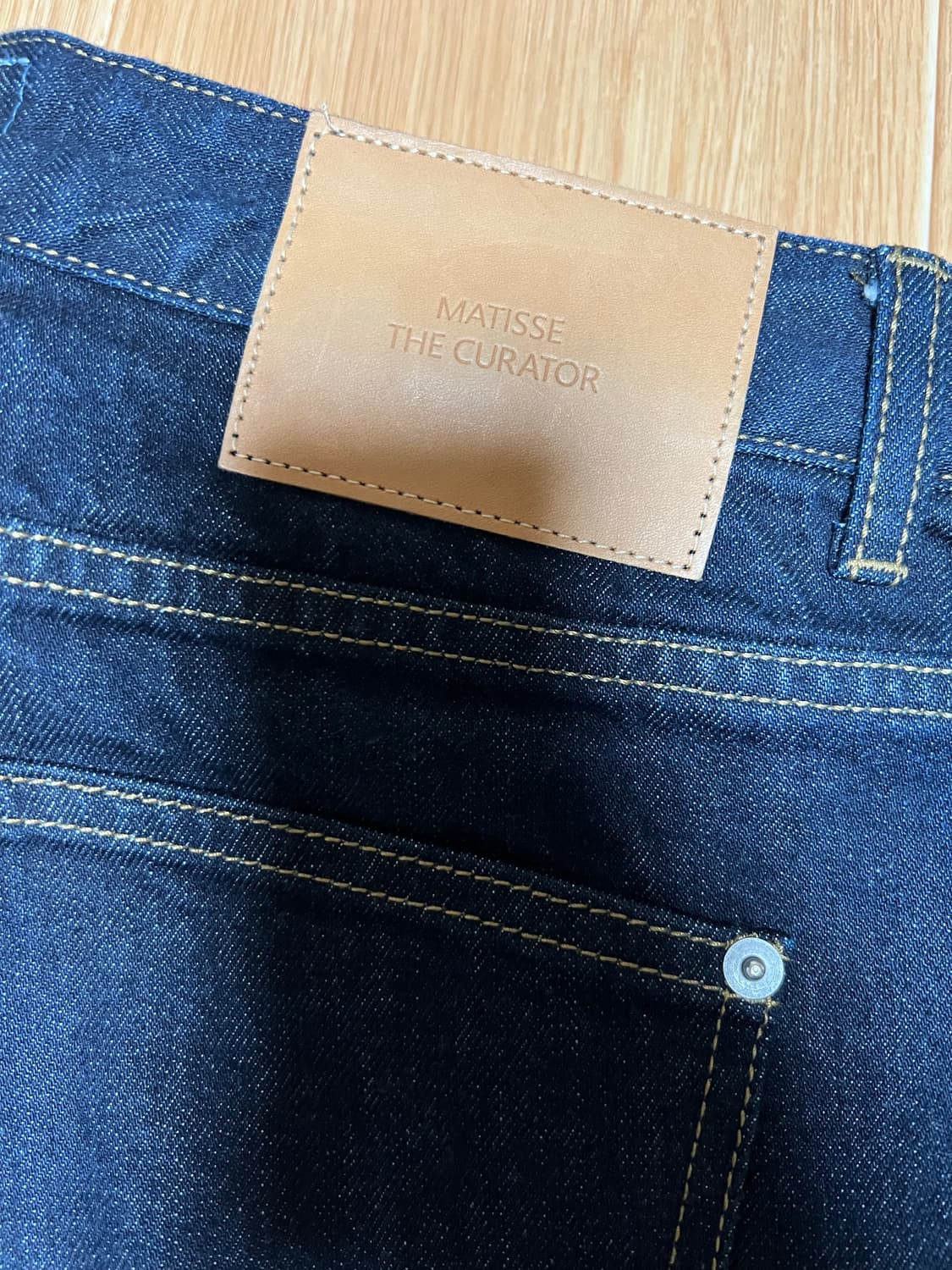 마티스더큐레이터 와이드 데님 인디고 원워시 2 상품이미지2