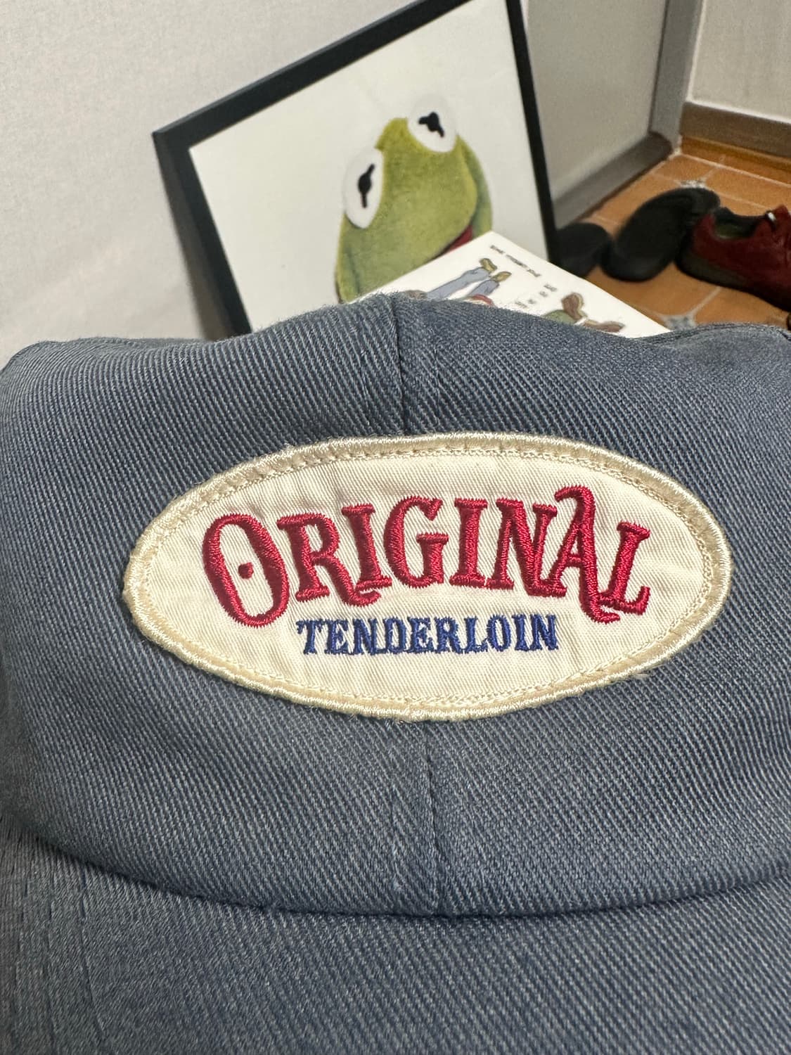 Tenderloin 오벌로고 트러커캡 블루 상품이미지5