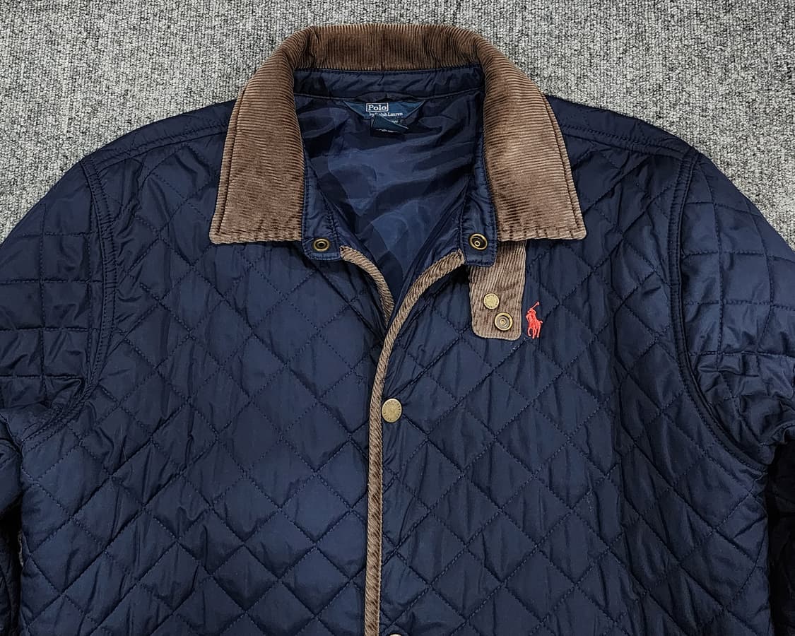 폴로 랄프로렌 코듀로이 카라 퀼팅 퀄팅 자켓 보이즈 XL(18-20) 상품이미지4