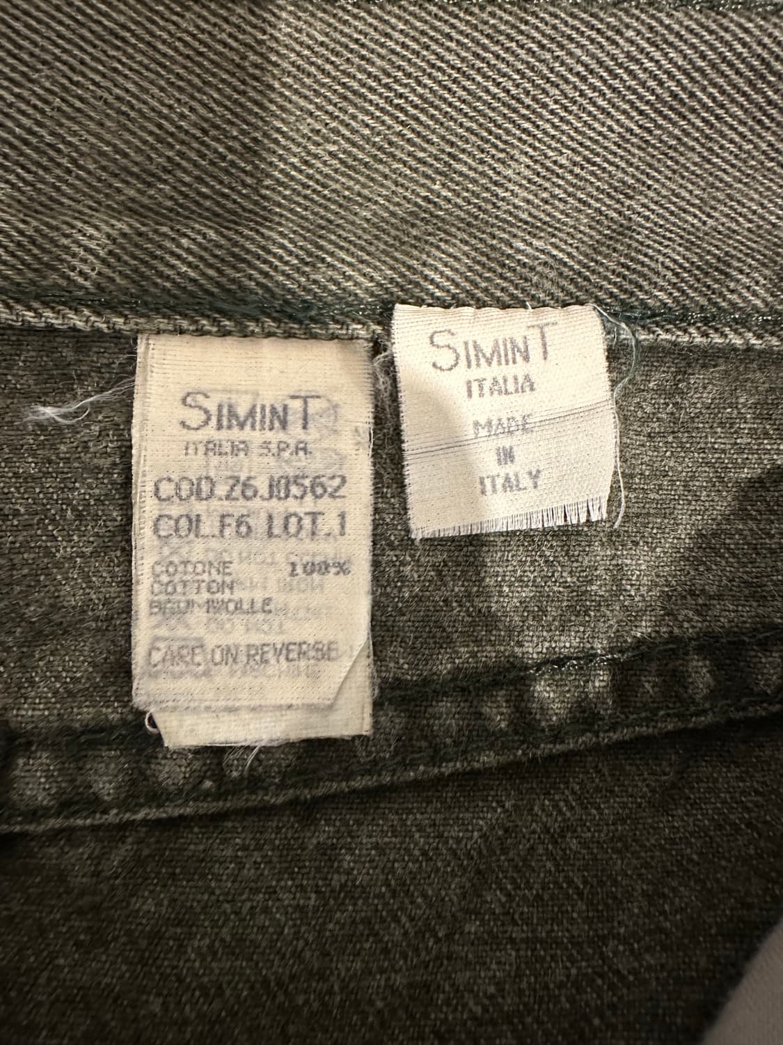 빈티지 90s 아르마니 진 데님 팬츠 상품이미지7