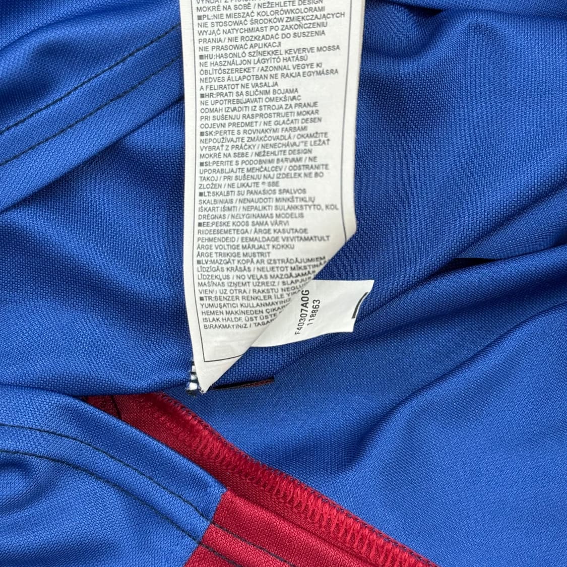 98-99 바르셀로나 홈 No.11 히바우두 상품이미지9