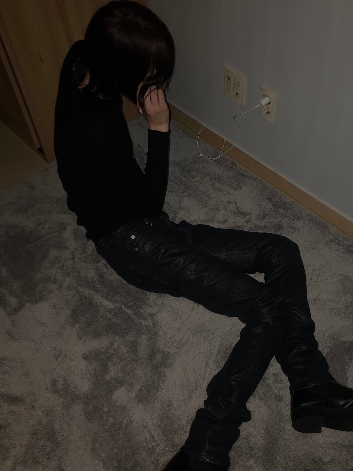 dior homme mud coating jean 상품이미지2