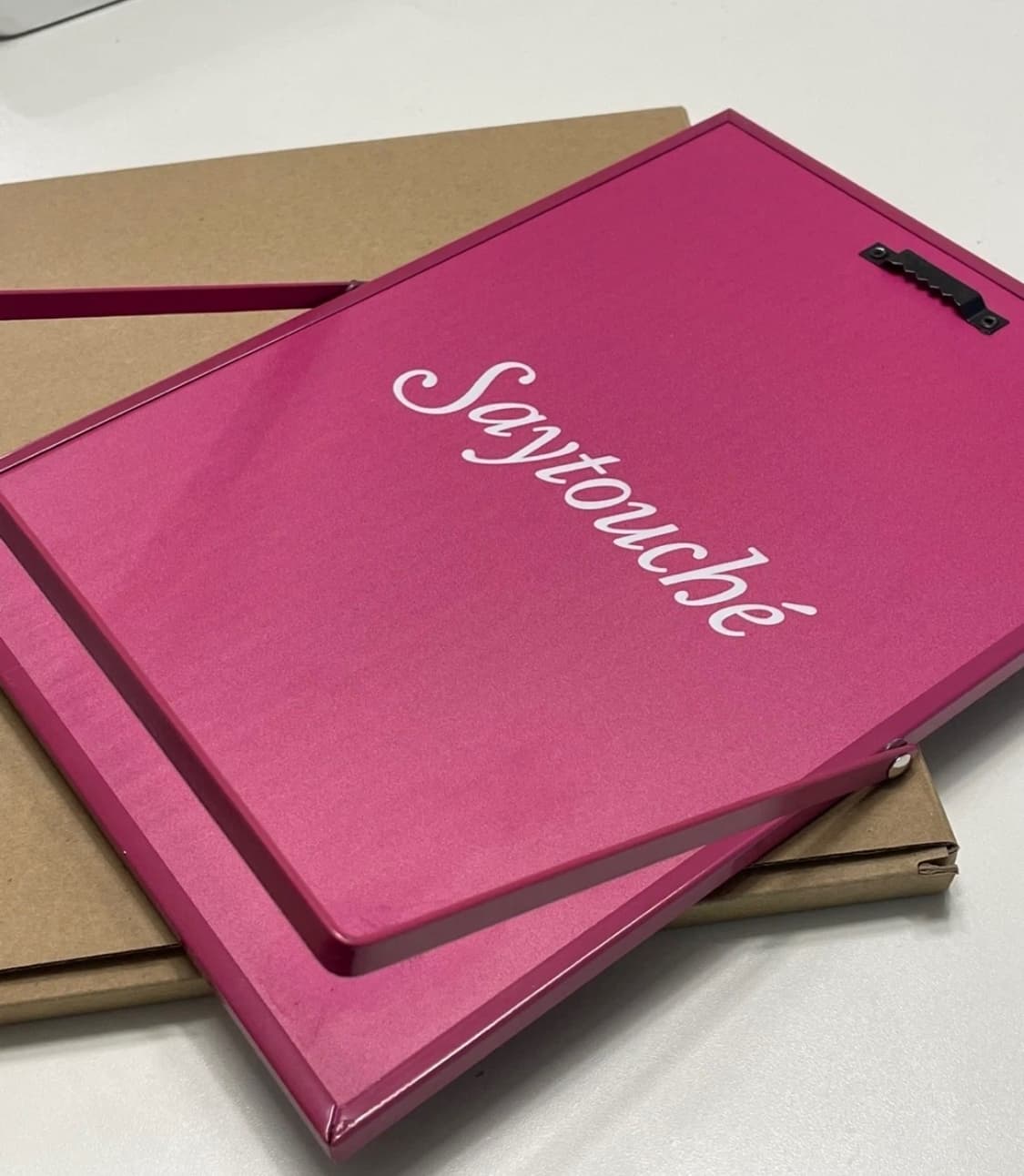 Saytouche 세이투셰 앤틱 핑크 프레임 거울 상품이미지3