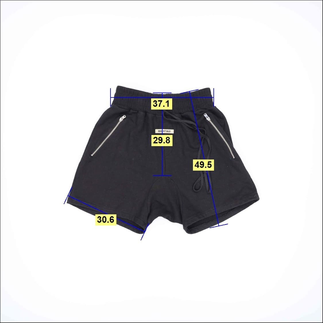 실측확인 패치 트레이닝 반바지 0415H1 상품이미지6