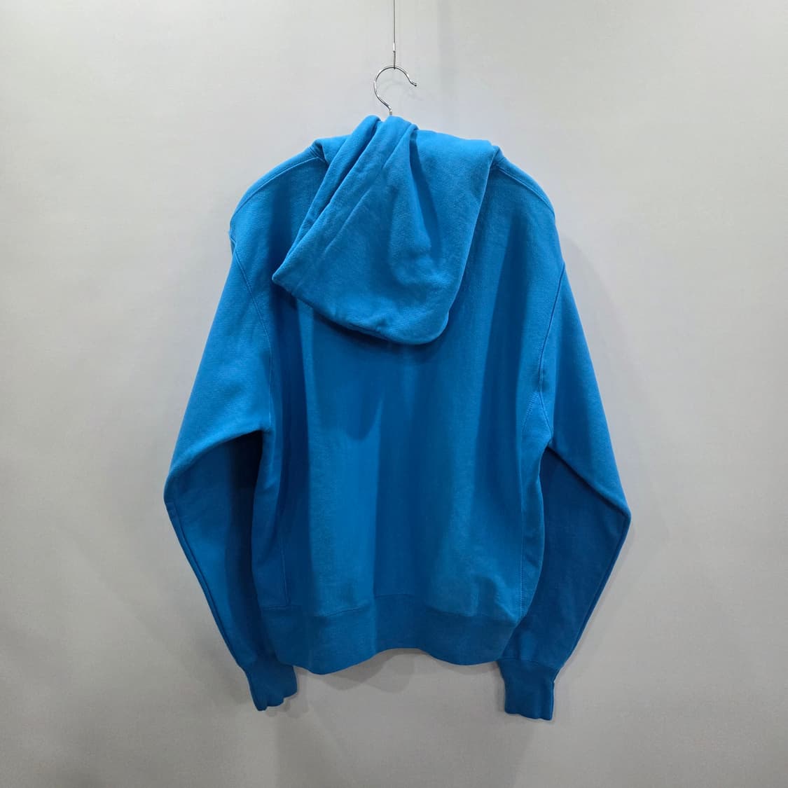 챔피온 블루택 리버스위브 기모 후드티 블루 M  상품이미지5