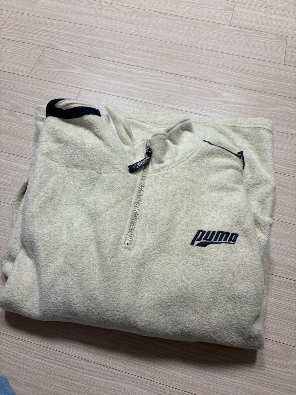 푸마 빈티지 반집업 후리스 상품이미지1