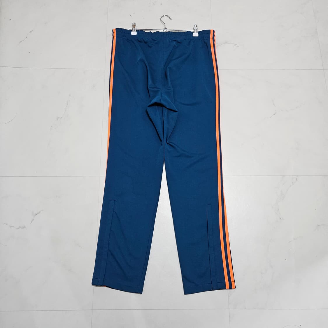 아디다스 삼선 트랙팬츠 청록 블루 오렌지 M-L 상품이미지2