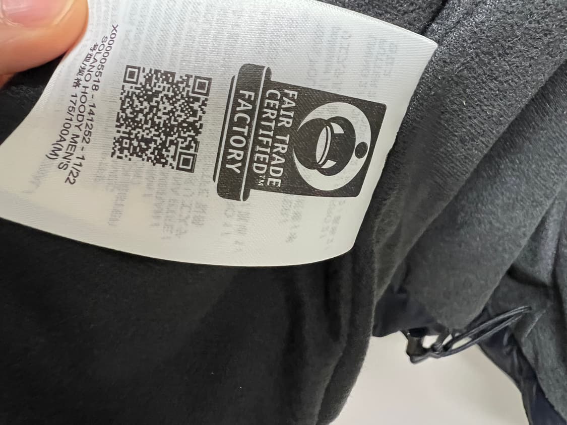 아크테릭스 솔라노 후디 men - m사이즈 상품이미지4