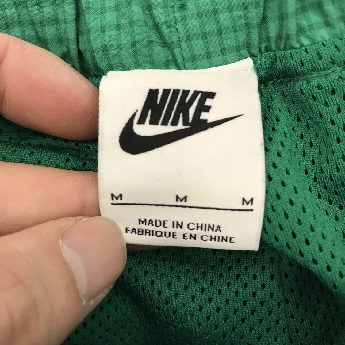 나이키 라인드 우븐 쇼츠 그린 [M] 상품이미지4