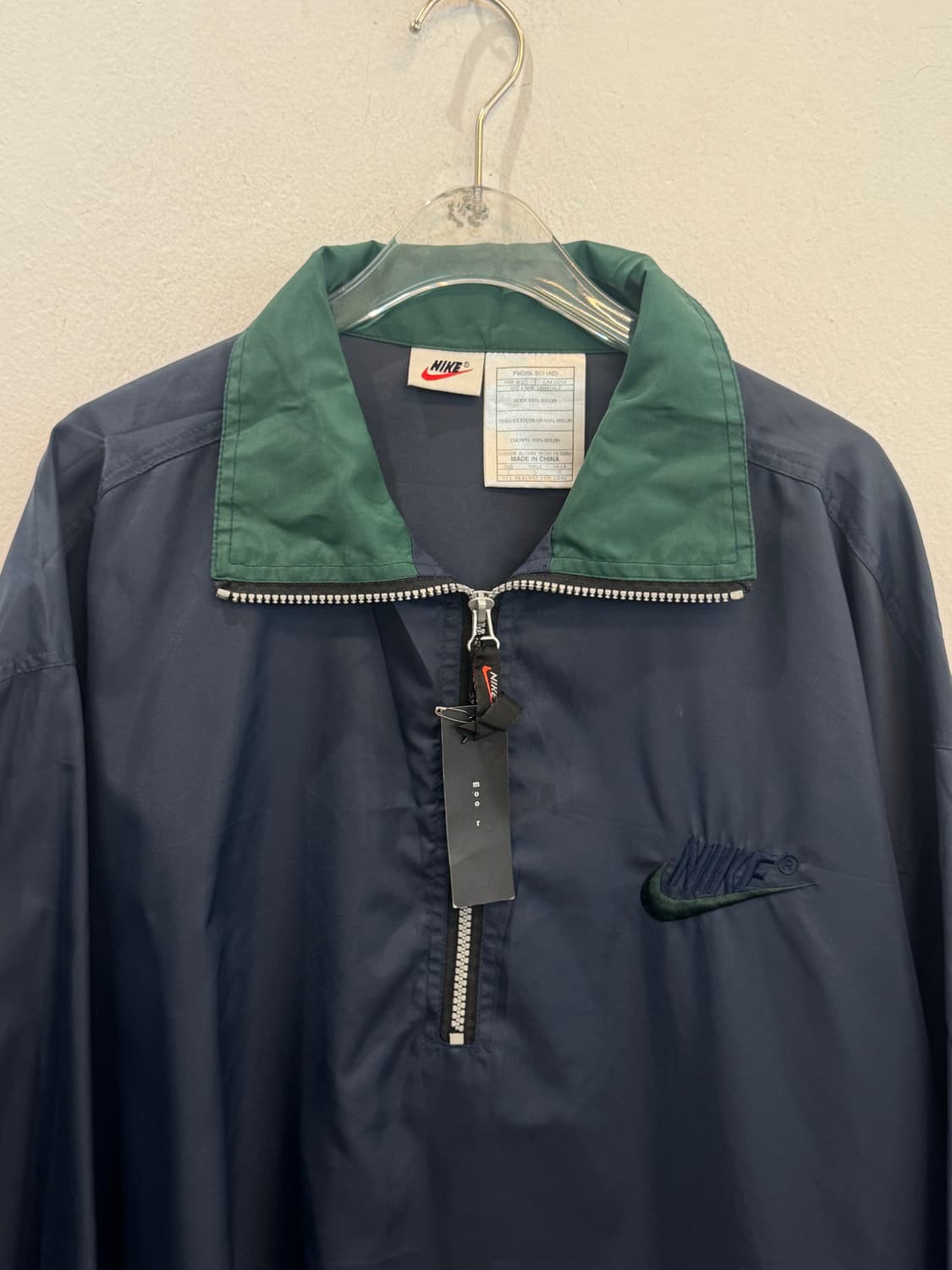 Nike Vintage Nylon Semi Zip-Up Anorak  상품이미지3