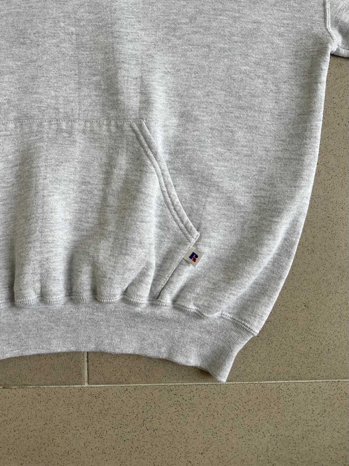 90s 빈티지 러셀 후드 그레이 XL USA 상품이미지3