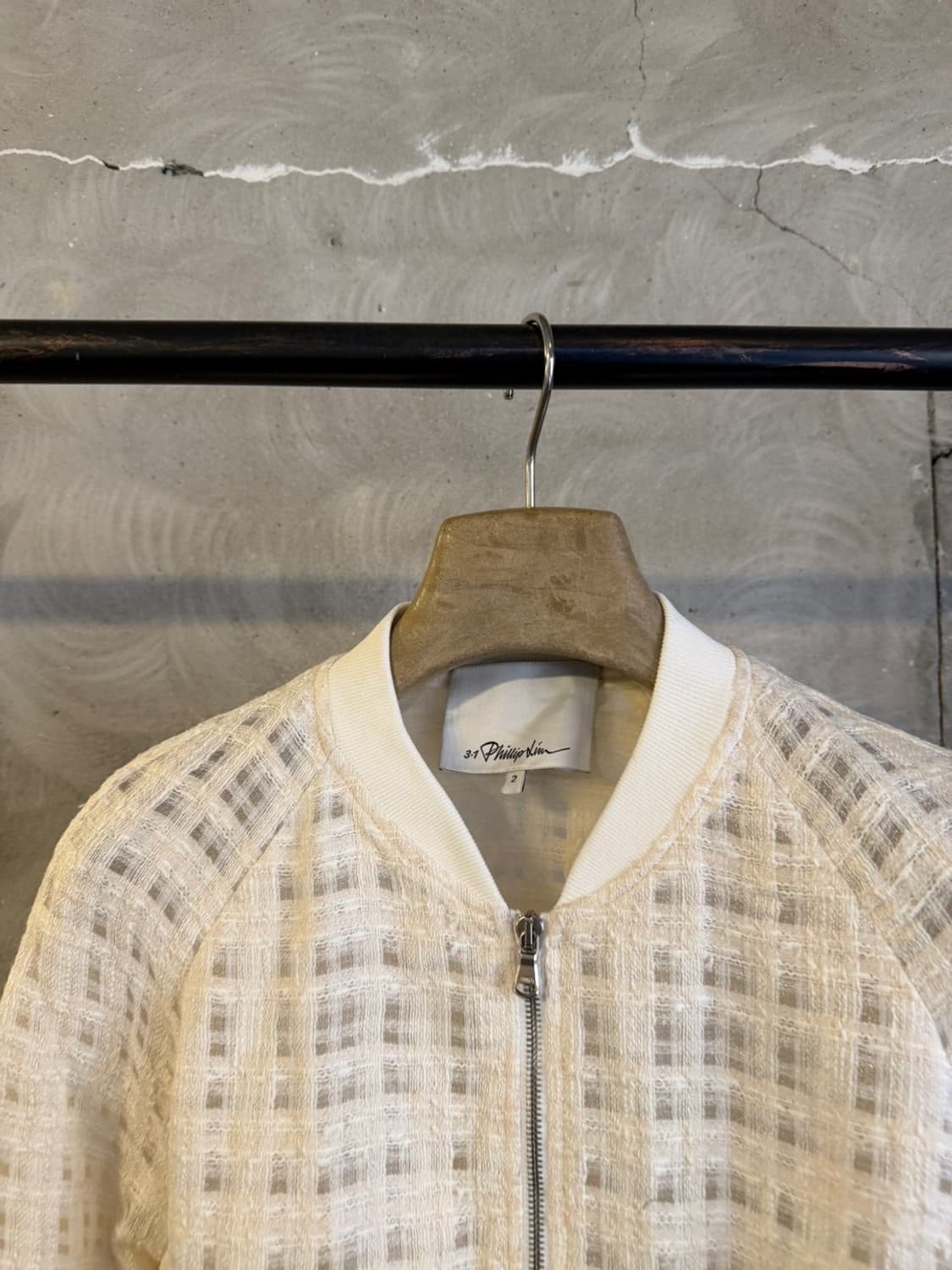 3.1 필립림 트위드 스타디움 자켓 55~66 상품이미지4