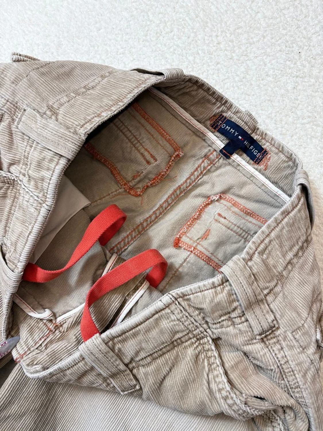 타미힐피거 00's 워시드 와이드 코듀로이 팬츠 PN6254 상품이미지6