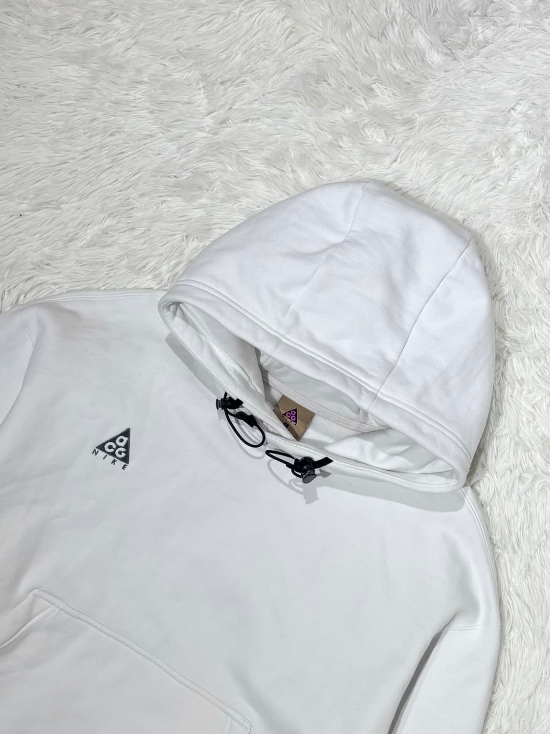 나이키 acg 화이트 후드 상품이미지4