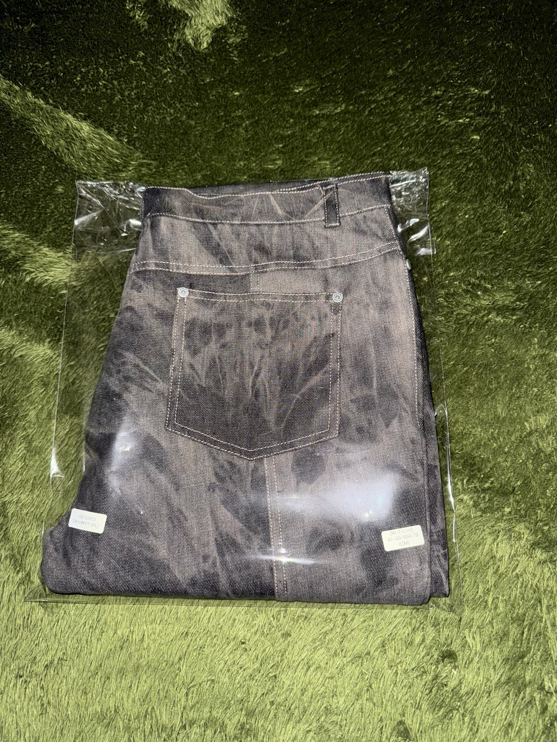 [XL] IISE 이세 가먼트 다잉 6 포켓 디테일 데님 팬츠 상품이미지10