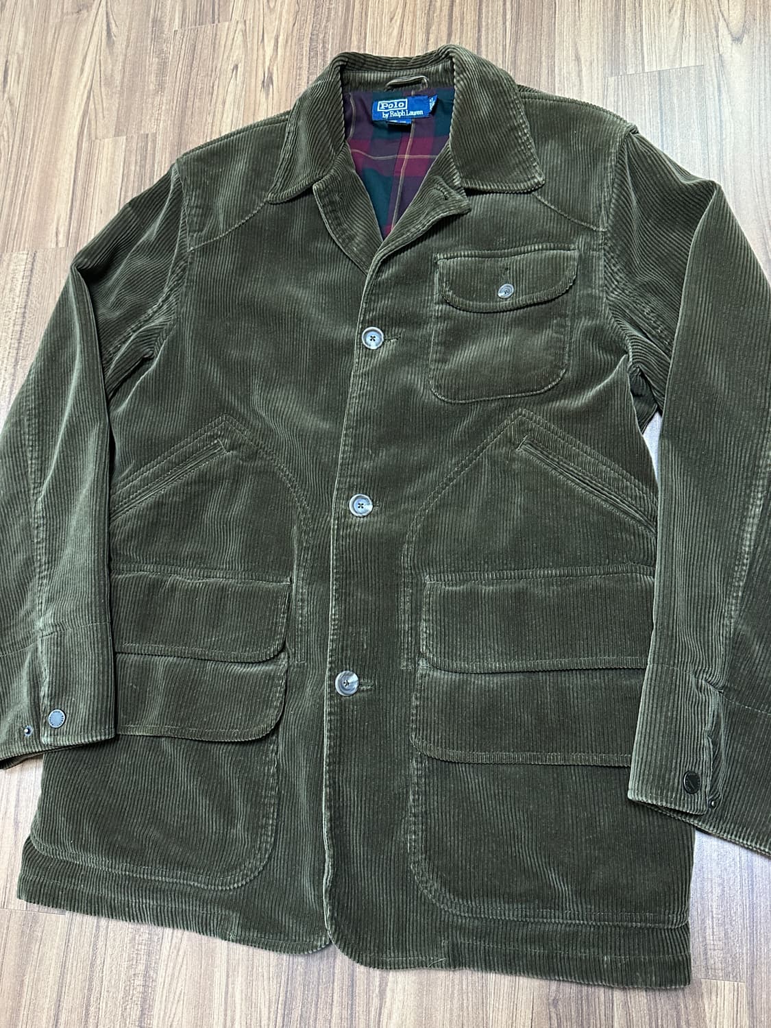 폴로 랄프로렌 코듀로이 헌팅 코트 S 상품이미지2