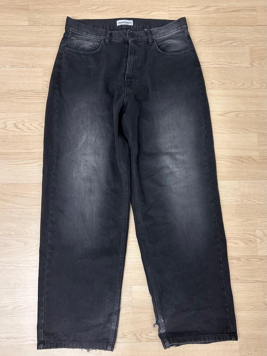 carne bollente 블랙 데님 팬츠 32 상품이미지1