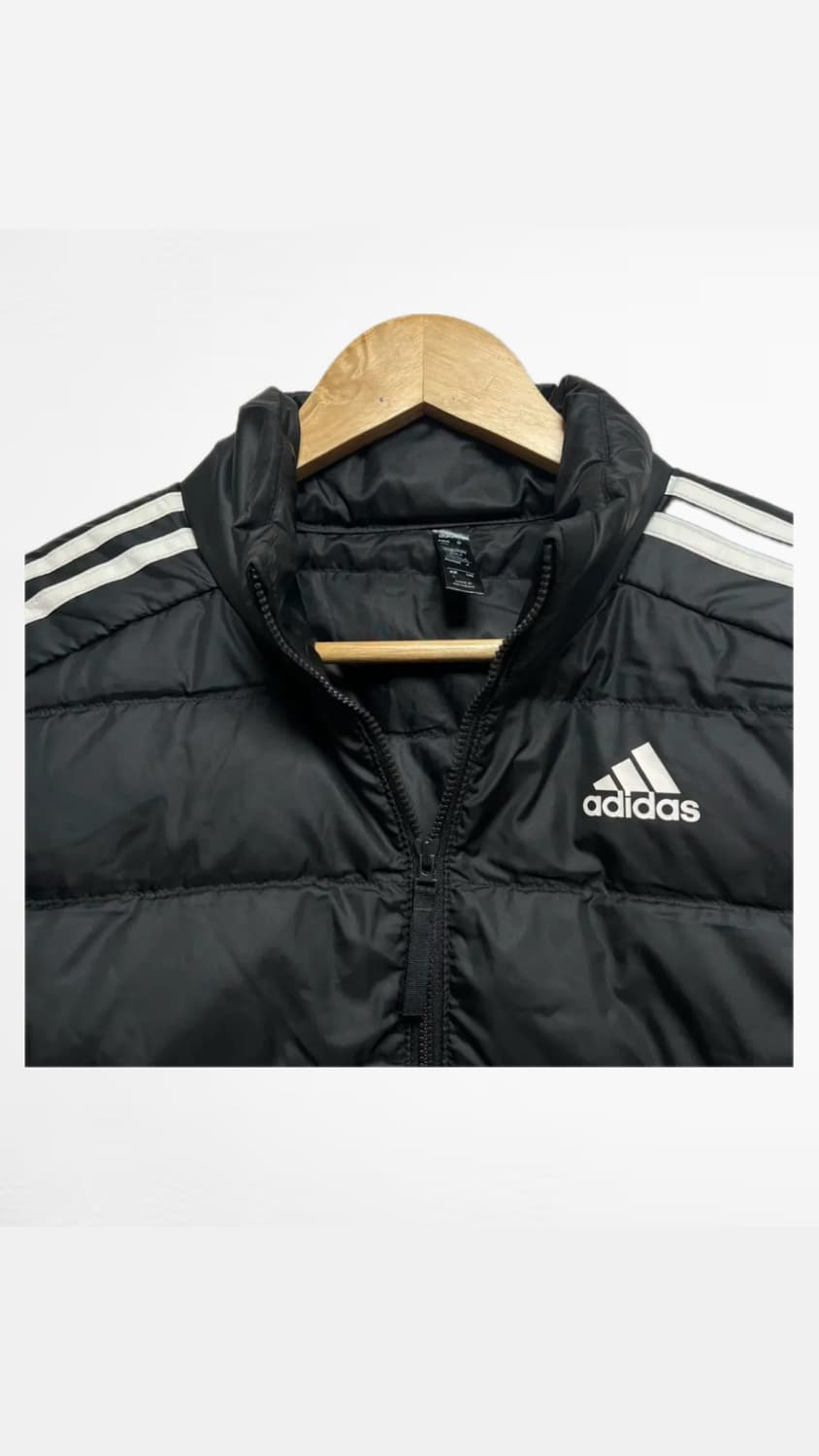 아디다스 삼선 덕다운 블랙 경량패딩 상품이미지3