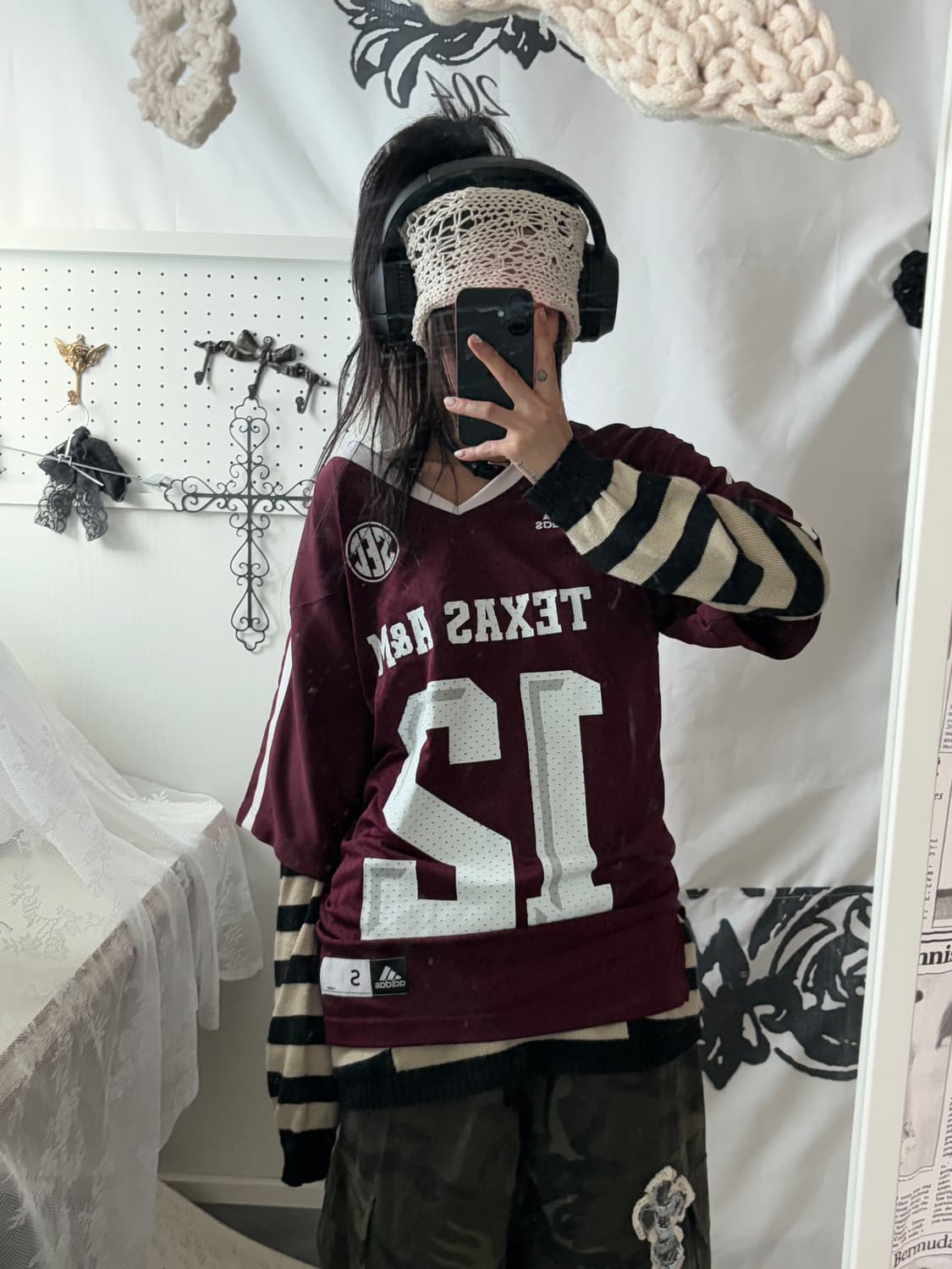 Adidas Burgundy Football T-Shirt 상품이미지1