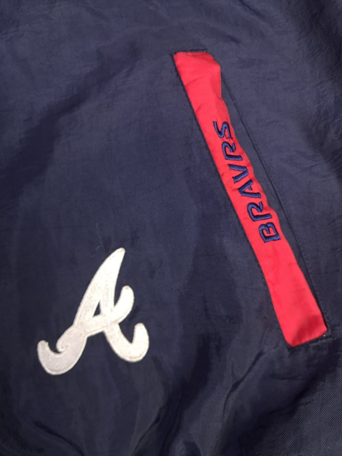 오리지날 MLB 어슬레틱 애틀란타 브레이브스 베이스볼 자켓 상품이미지5