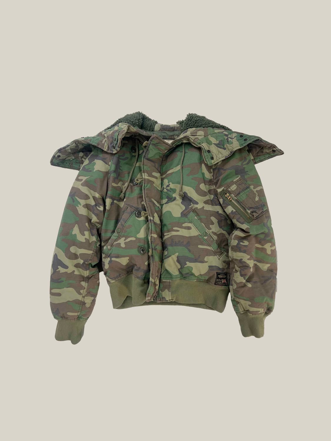 폴로 랄프로렌 데님앤서플라이 n2b 카모 파카 상품이미지2