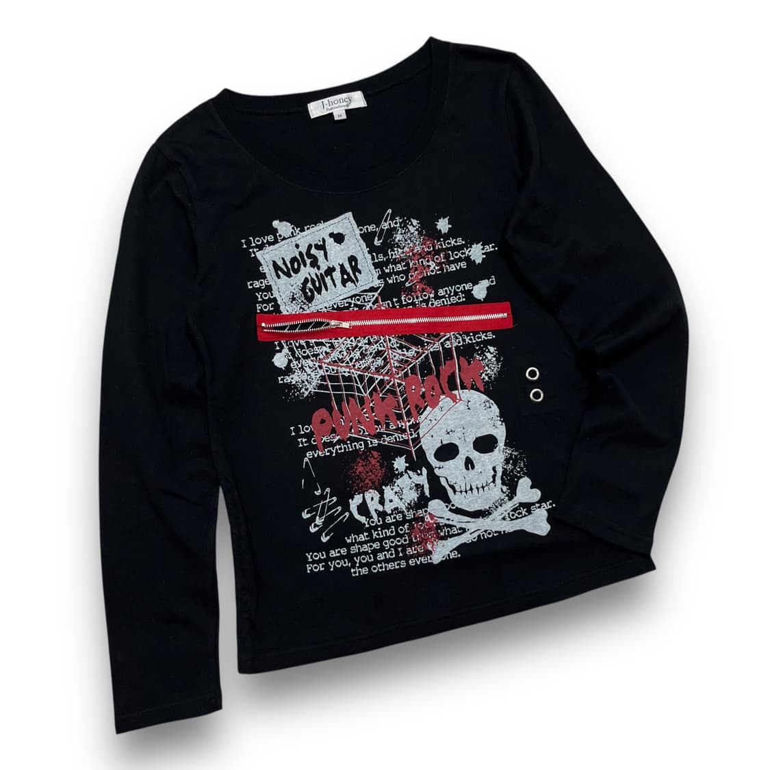 J-honey punk skull Dark long sleeve 상품이미지1