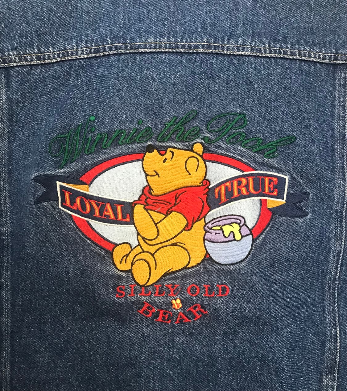 90s 디즈니 POOH 데님 자켓 상품이미지4