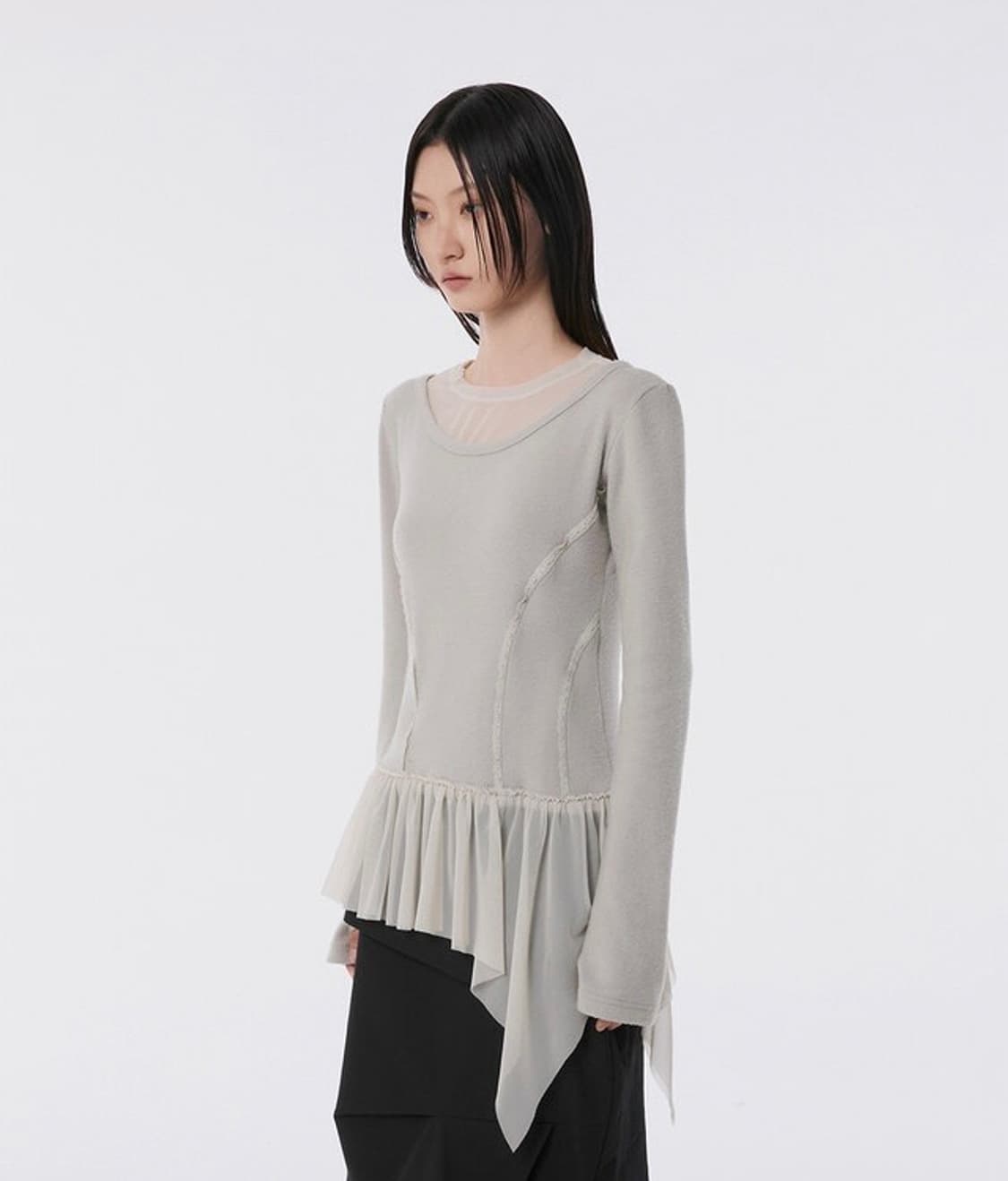 (새상품) flare up 플레어업 Layered Lace Sleeve 상품이미지6