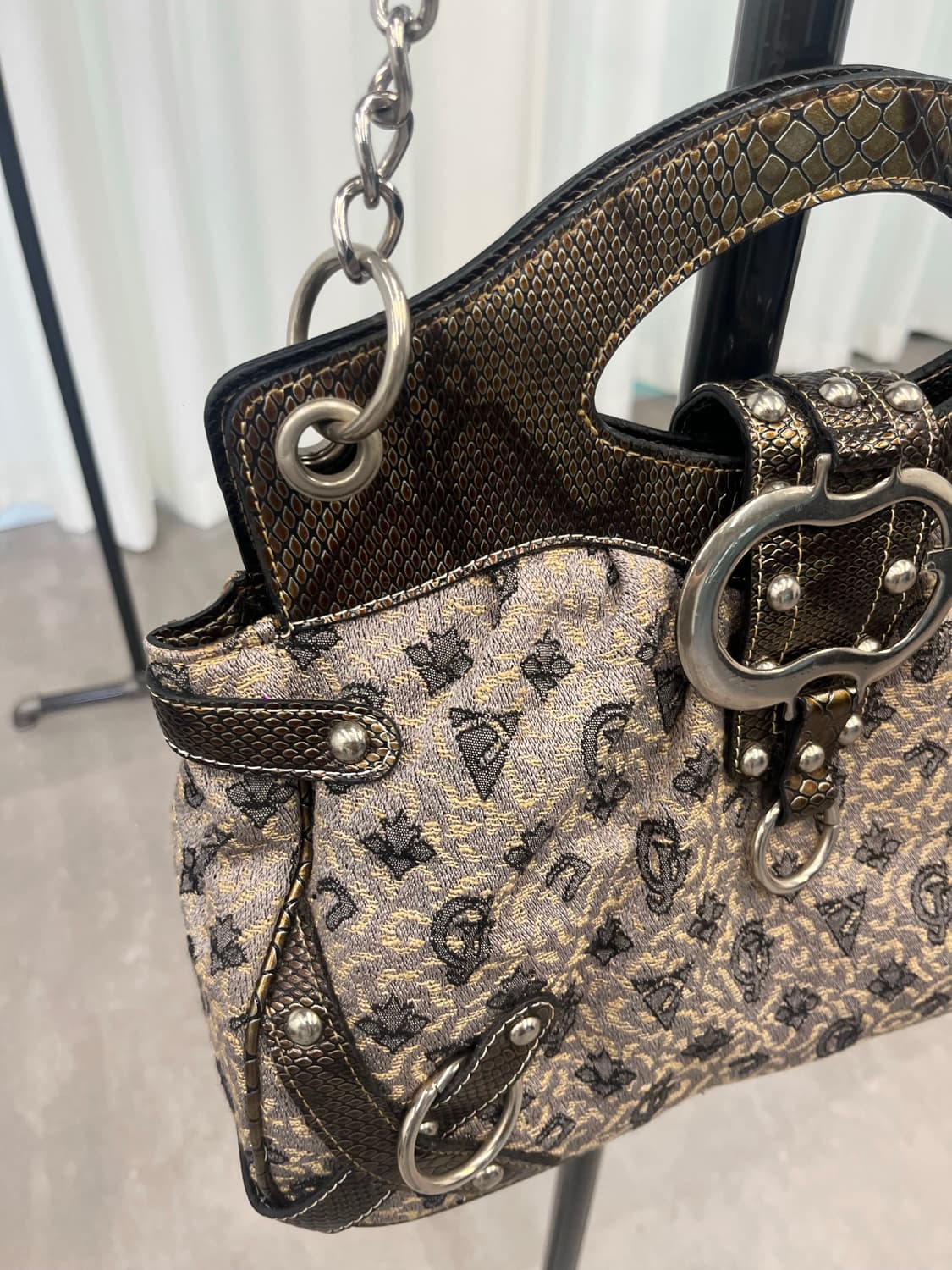 Alligator Leather Shoulder Bag 상품이미지7