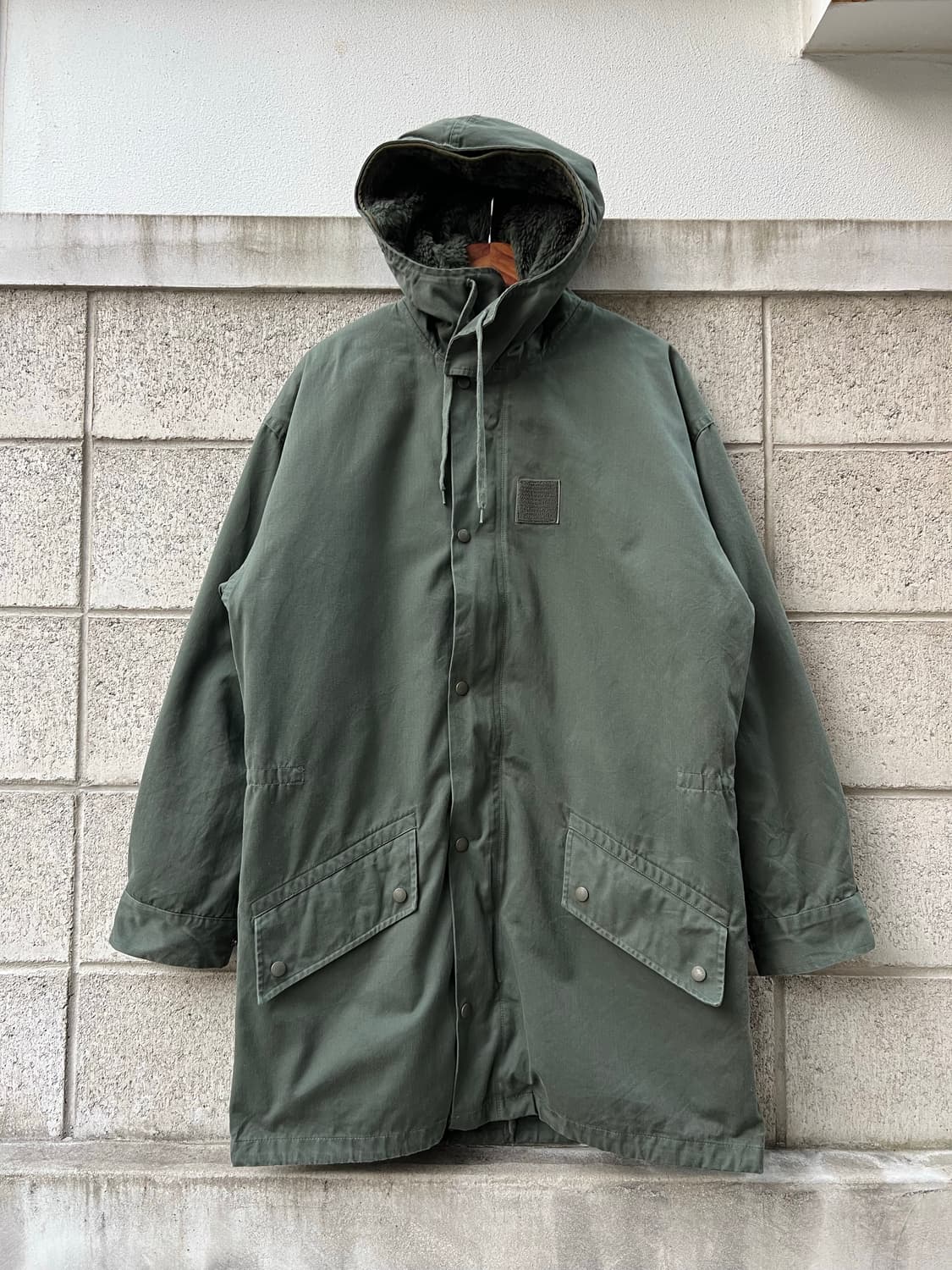 1970/80s FRENCH ARMY F-1 공군모즈파카 오리지널개파카 상품이미지1