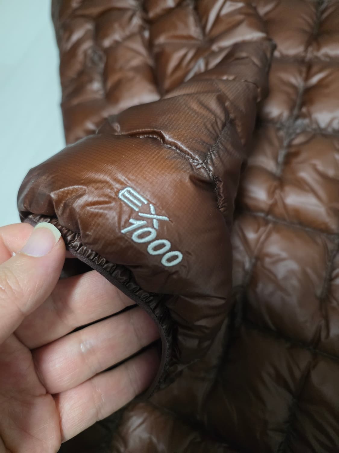 [XL] 몽벨 플라즈마 1000 다운 패딩 자켓 팝니다 상품이미지7