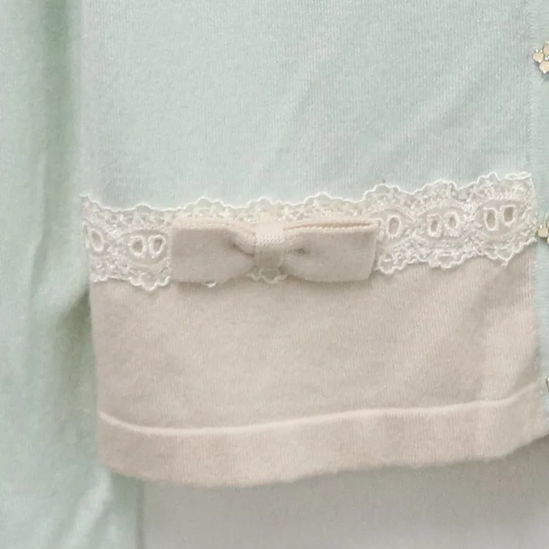 PATTERN 민트 컬러블럭 가디건 60748 상품이미지6