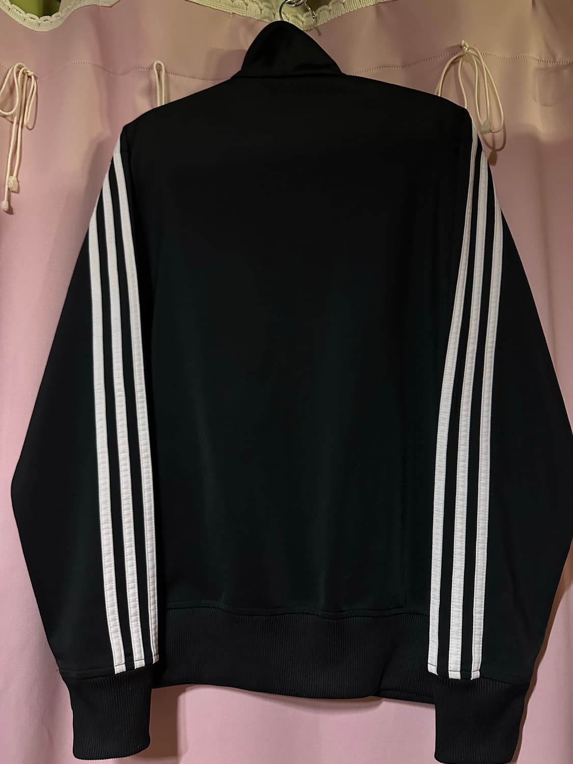 아디다스져지 아디다스 파이어버드 트랙탑 불꽃져지 집업 90 사이즈 블랙 상품이미지3