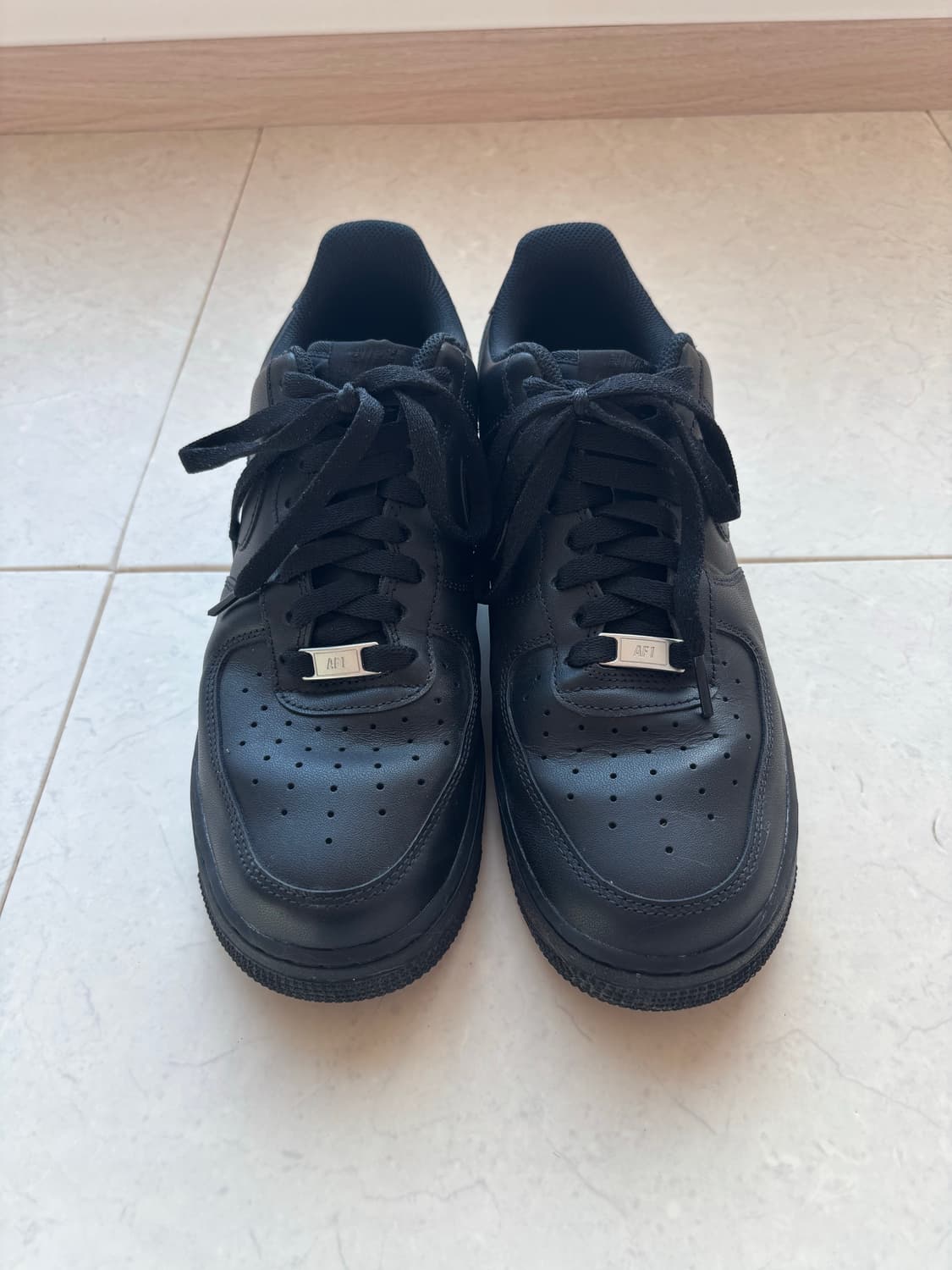 나이키 에어포스 1 '07 올블랙 280 상품이미지1