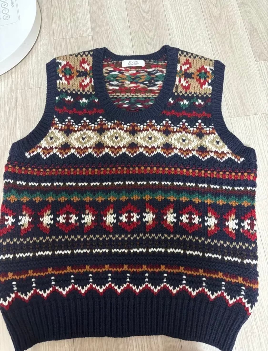 Studio Tomboy / 스튜디오 톰보이 / 니트 베스트/니트조끼 상품이미지1