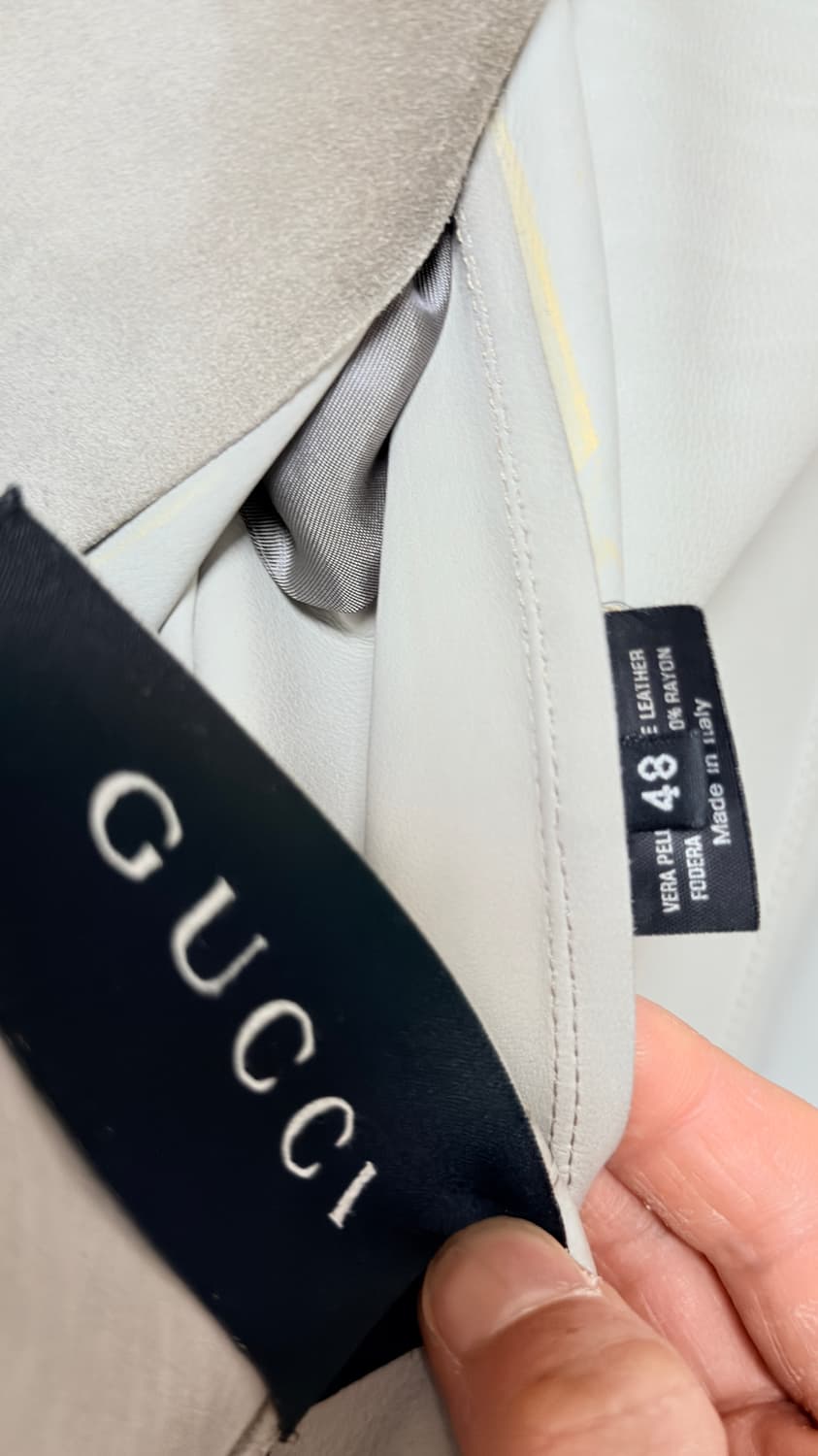 00s 구찌 by 톰포드 스웨이드레더자켓 48 상품이미지3