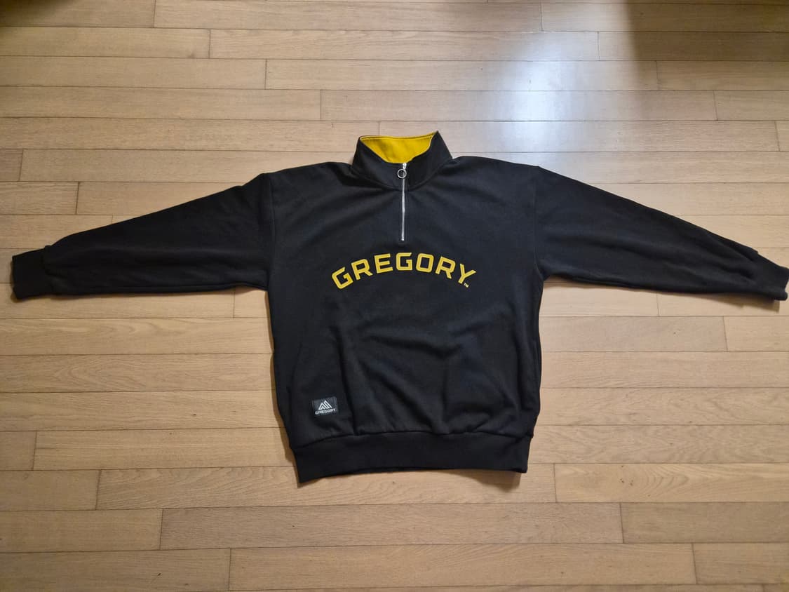 GREGORY 아치 로고 하프집업 맨투맨 상품이미지1