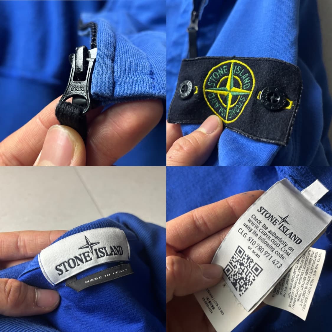 스톤아일랜드 집업 상품이미지2