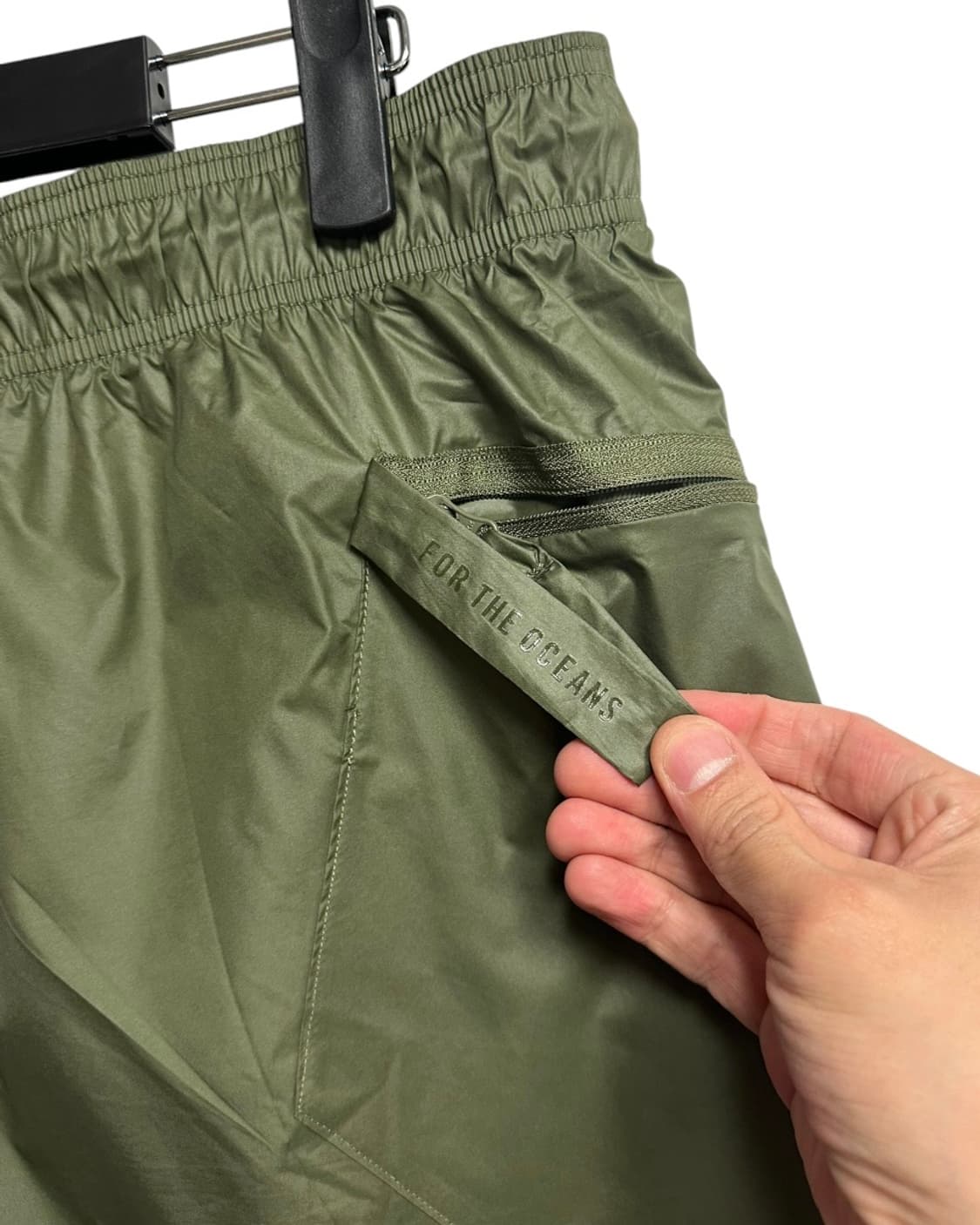 아디다스 x 팔리(Parley) 콜라보 나일론 쇼츠 올리브 2XL 상품이미지3