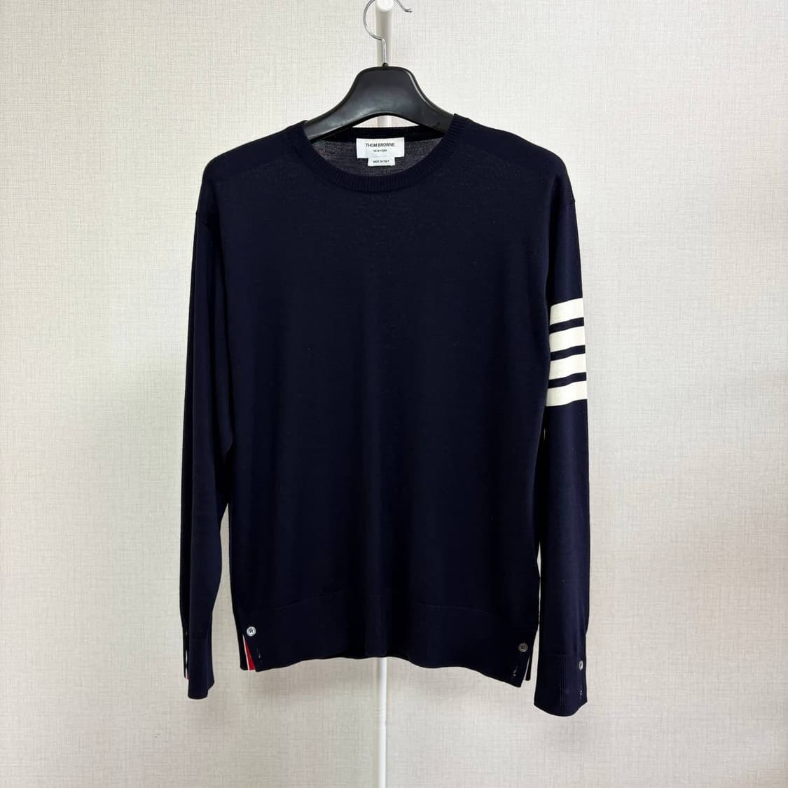 [5/백화점판] 톰브라운 사선완장 울 니트 상품이미지1