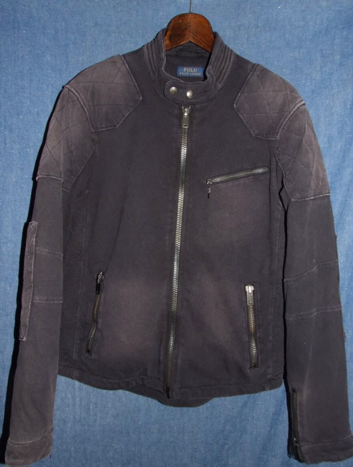 폴로 랄프로렌 피그먼트 워싱 라이더 자켓 상품이미지1