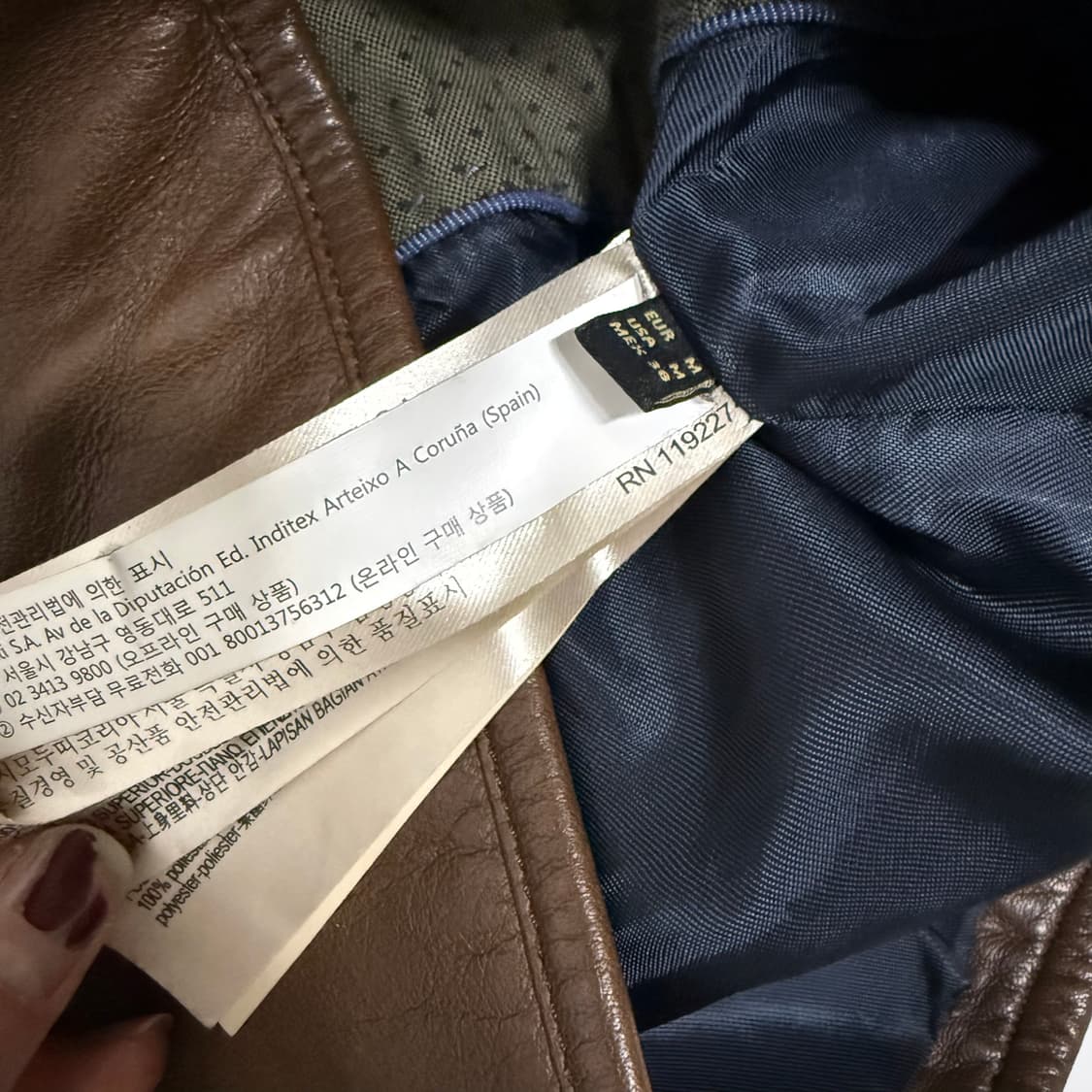 마시모두띠 레더자켓  상품이미지6