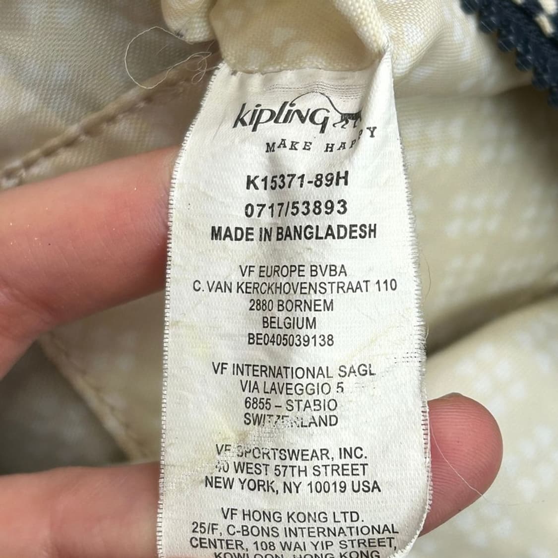 키플링 Y2K 도트 땡땡이 핸드/크로스백 상품이미지7